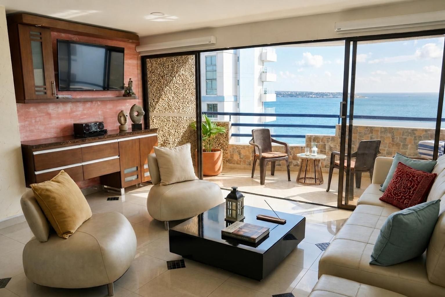 Vilma Luxury Frente Al Mar Apartamento Cartagena