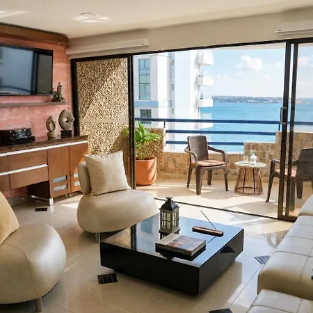 Vilma Luxury Frente Al Mar Apartamento Cartagena